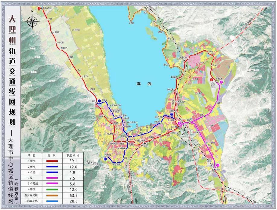 總規模495.3km！大(big)理州軌道交通線網規劃出(out)爐(圖6)