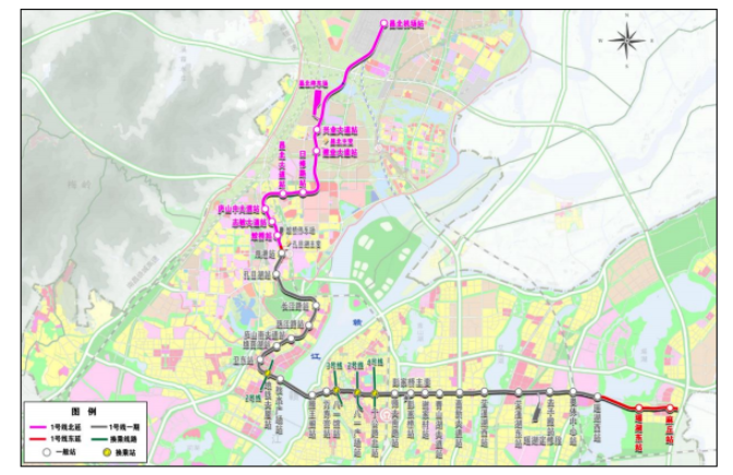 南昌地(land)鐵傳來(Come)新消息！這(this)些地(land)方将迎來(Come)軌道交通時(hour)代！(圖3)