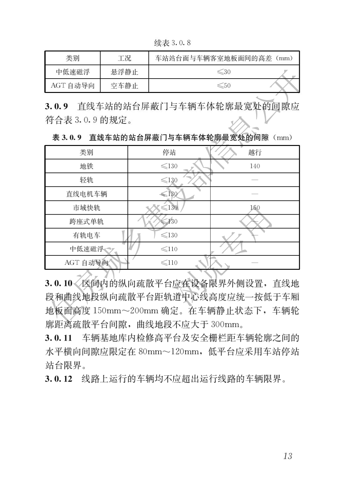 住房和(and)城鄉建設部關于(At)發布國家标準 《城市軌道交通工程項目規範》的(of)公告(圖17)