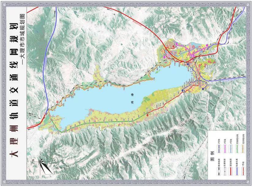 總規模495.3km！大(big)理州軌道交通線網規劃出(out)爐(圖15)